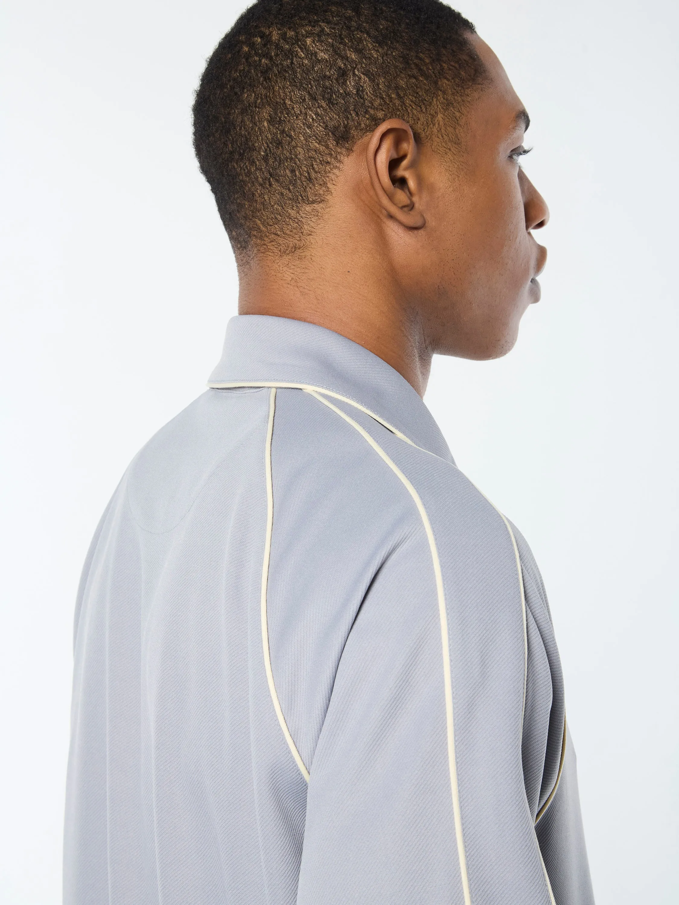 Ettore Track Jacket- Sleet