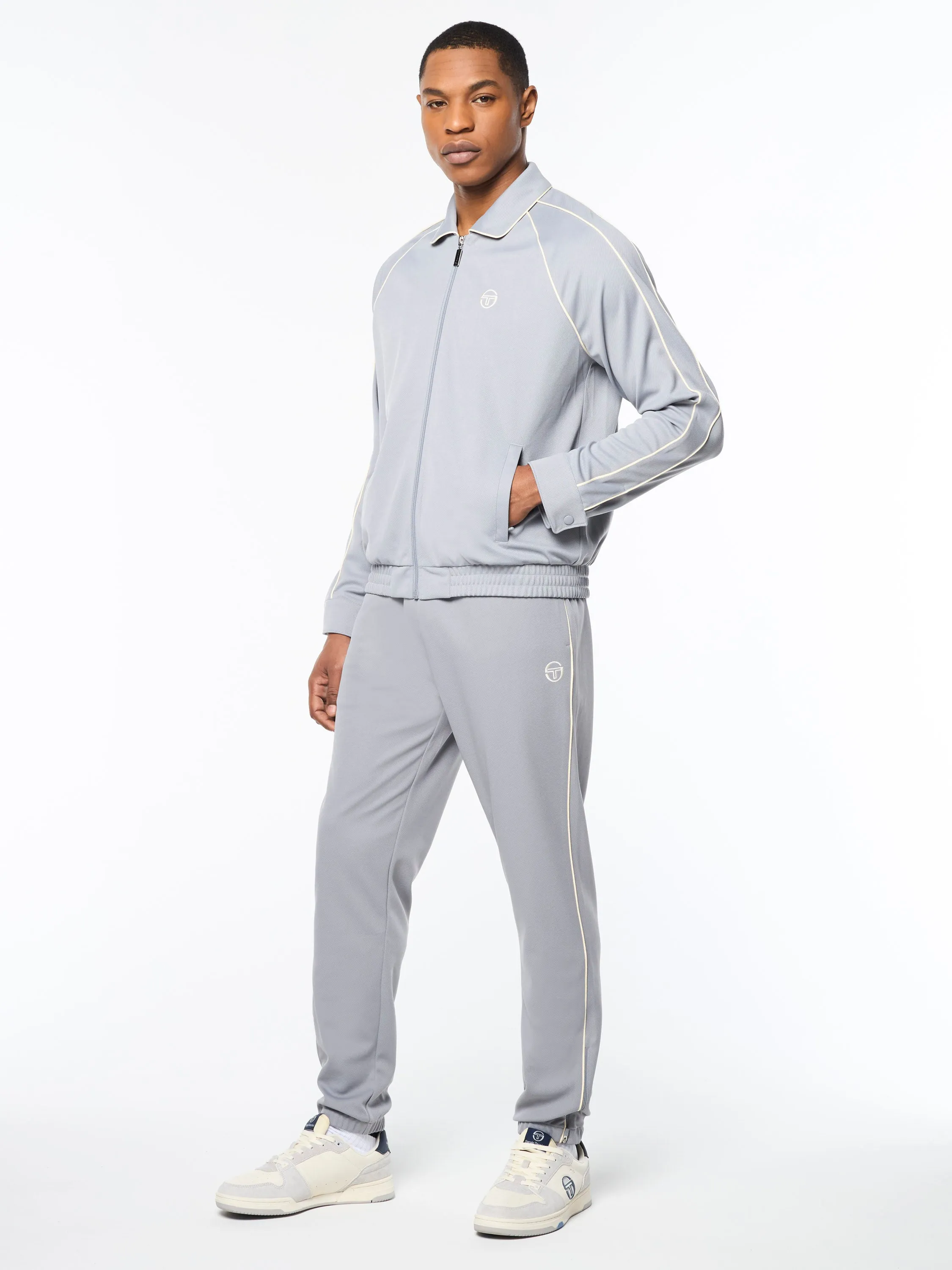 Ettore Track Jacket- Sleet