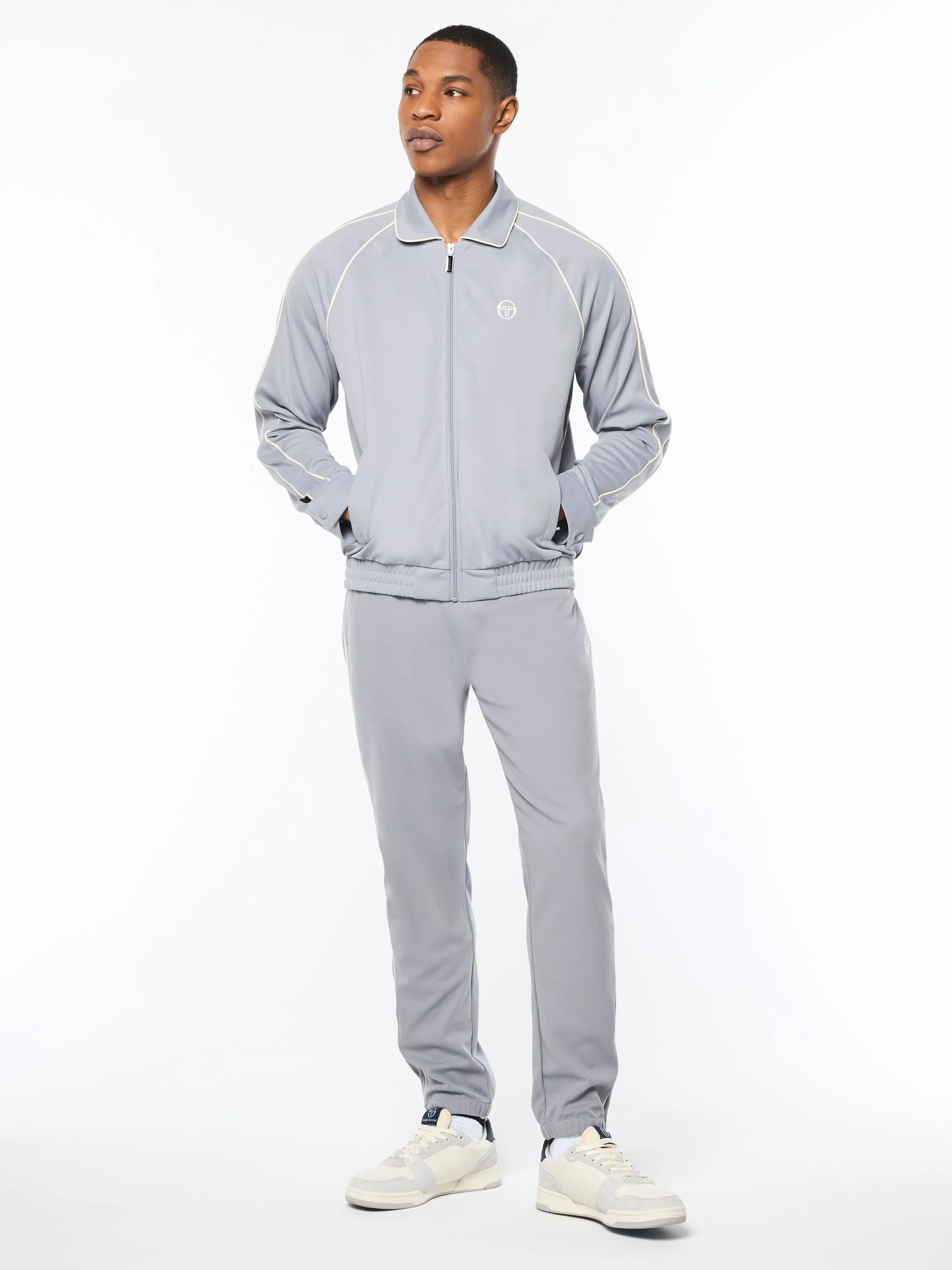 Ettore Track Jacket- Sleet