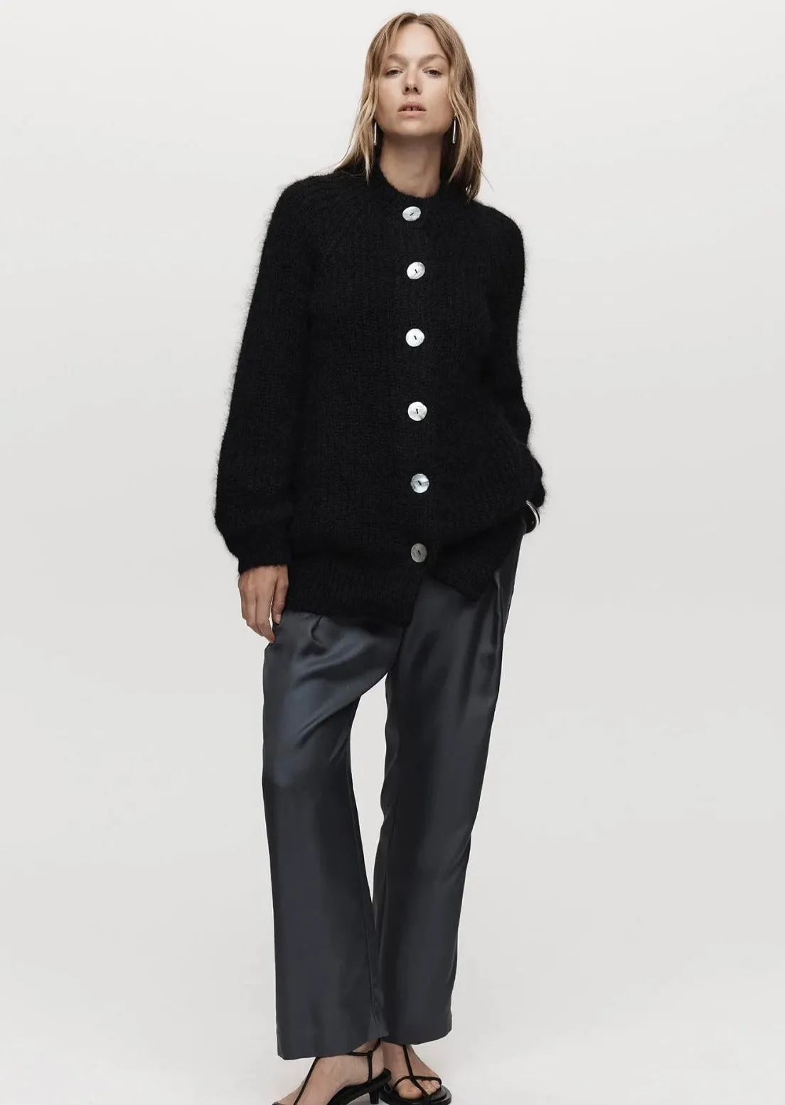Evelyn Cardigan Black