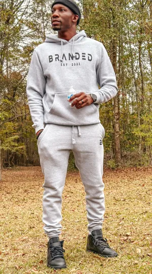 Extended Men Branded Logo Jogger (Set)