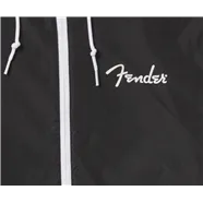 Fender® Spaghetti Logo Windbreaker, Black