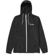 Fender® Spaghetti Logo Windbreaker, Black