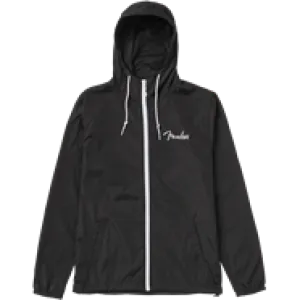 Fender® Spaghetti Logo Windbreaker, Black