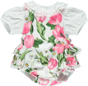 Floral 2 Piece Outfit Set