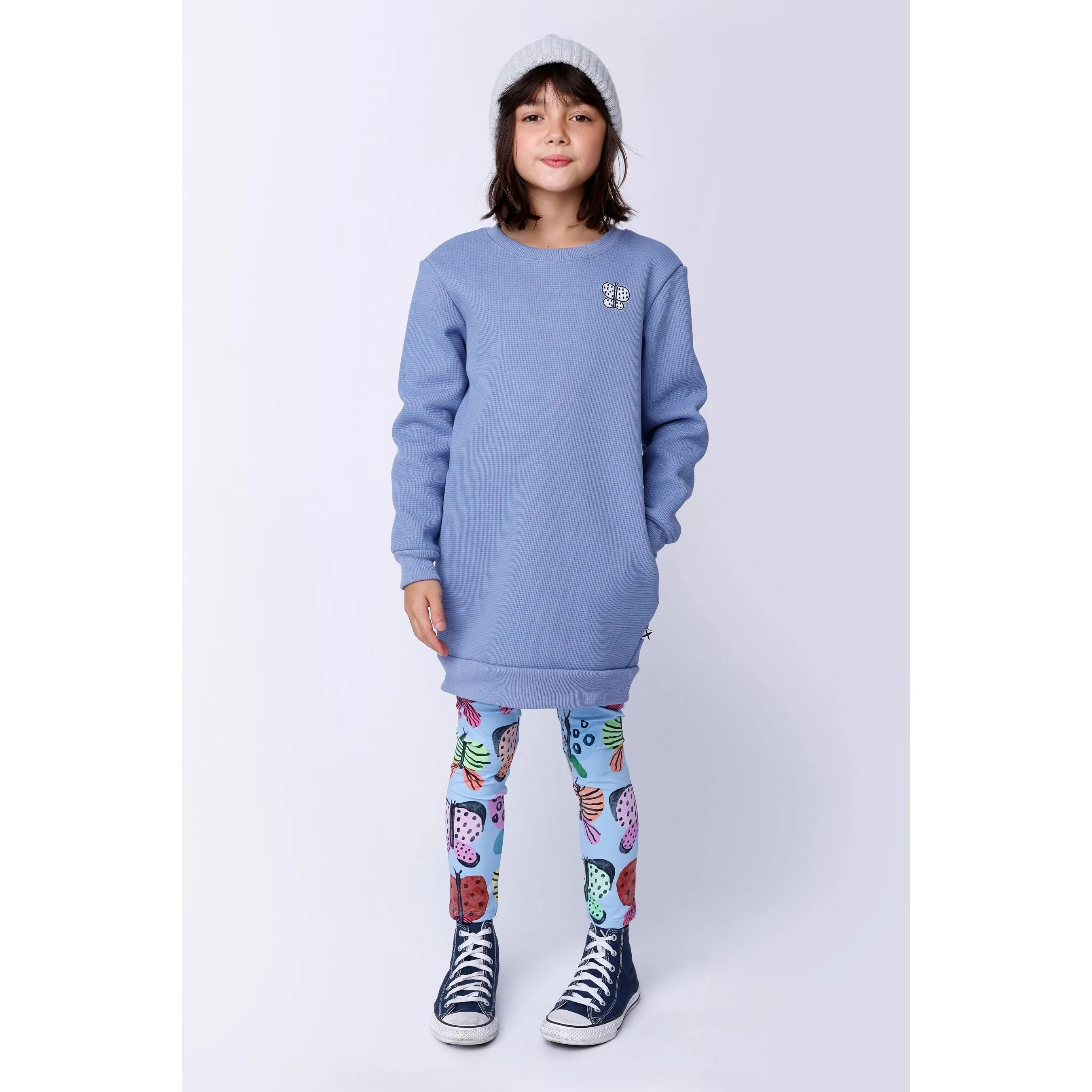 Flutter Tights - Light Blue