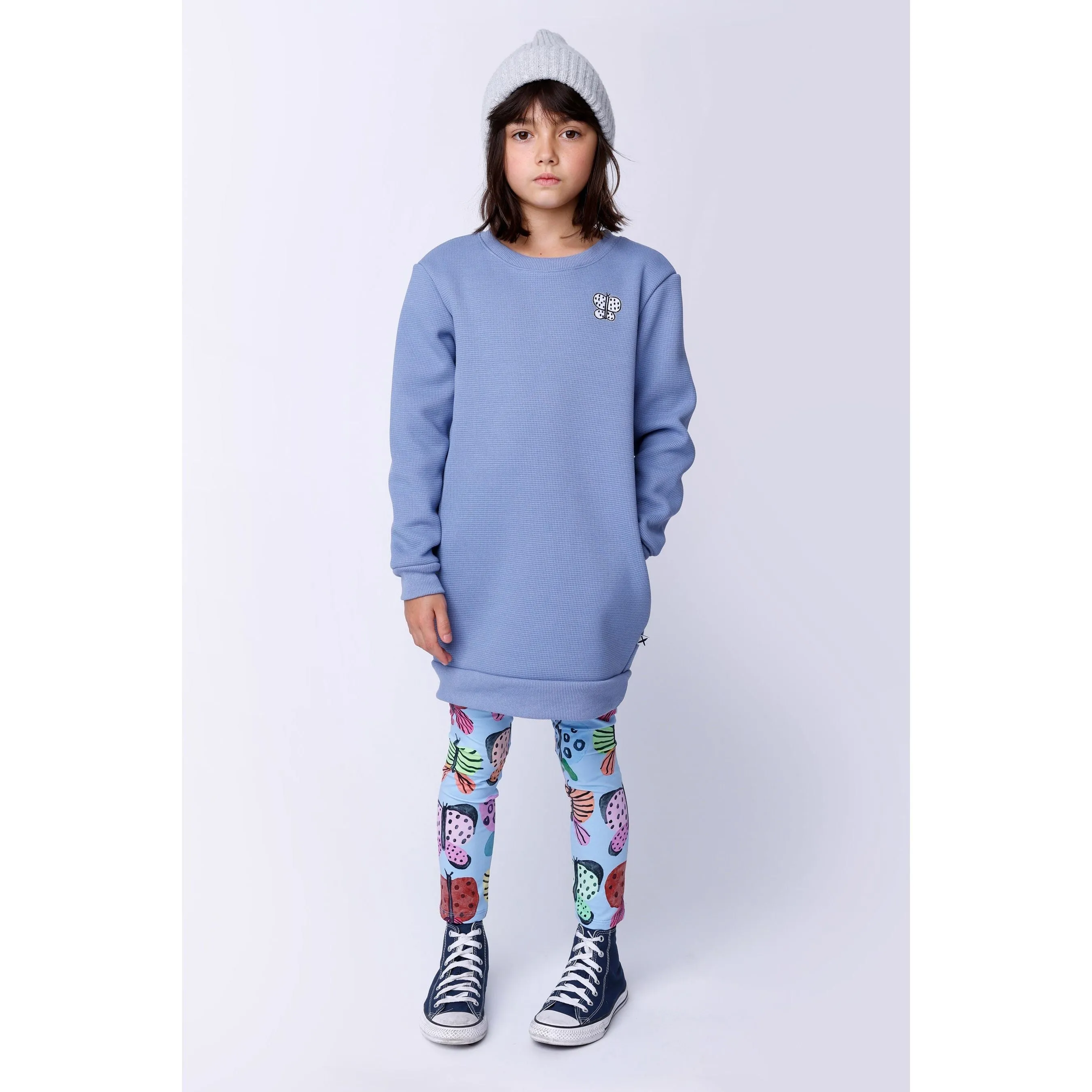 Flutter Tights - Light Blue