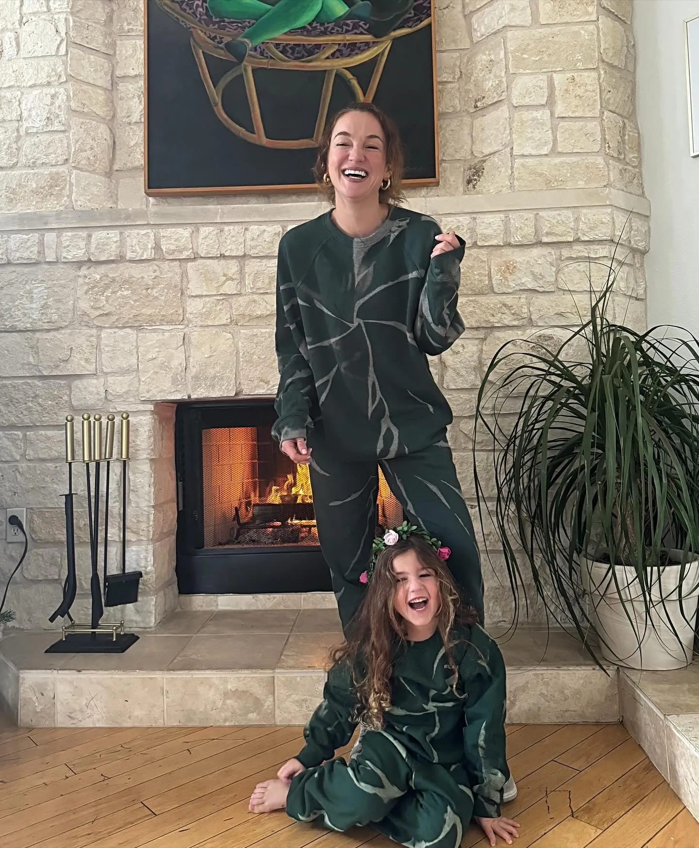 Forest Green Swirl Set - Adult
