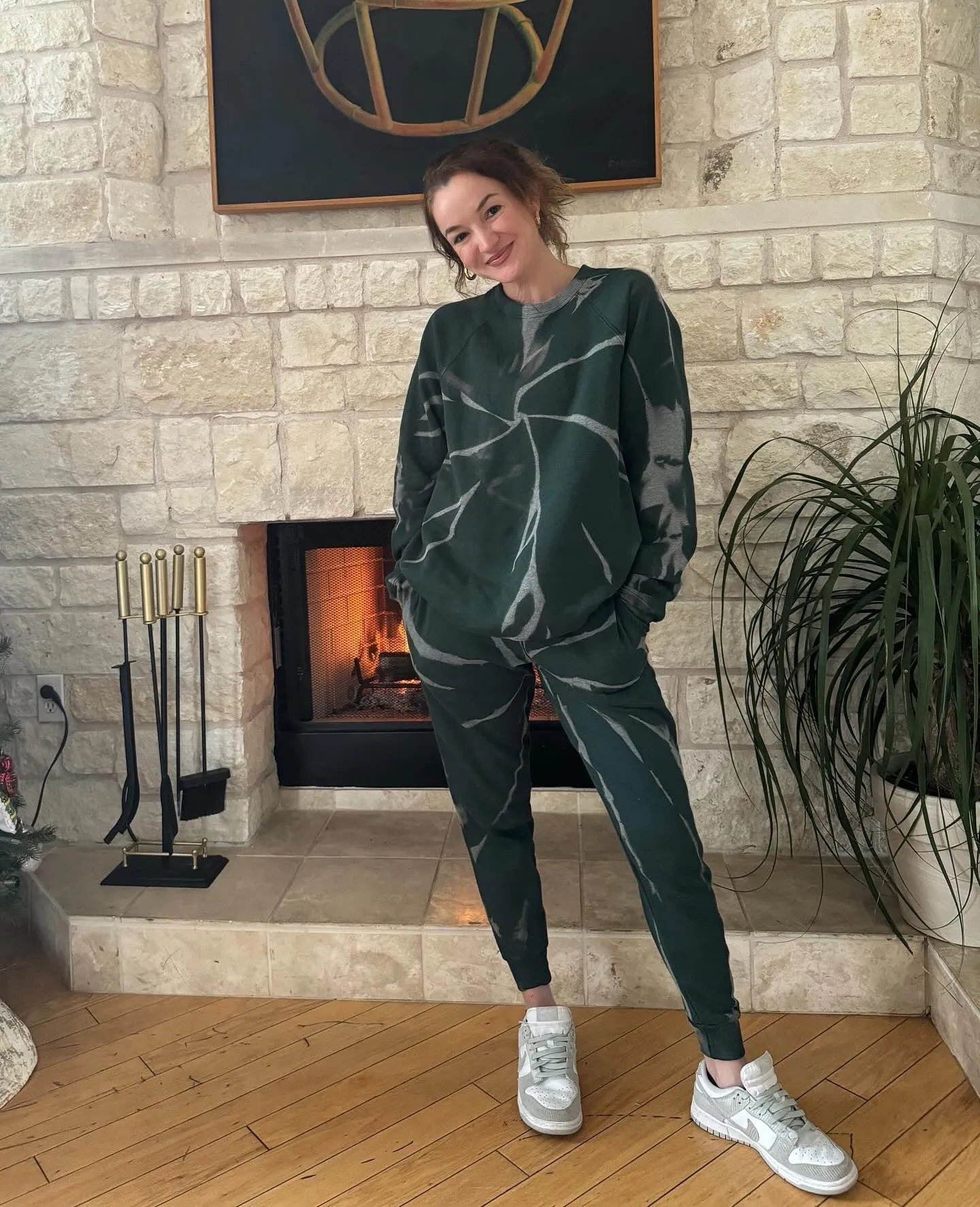Forest Green Swirl Set - Adult