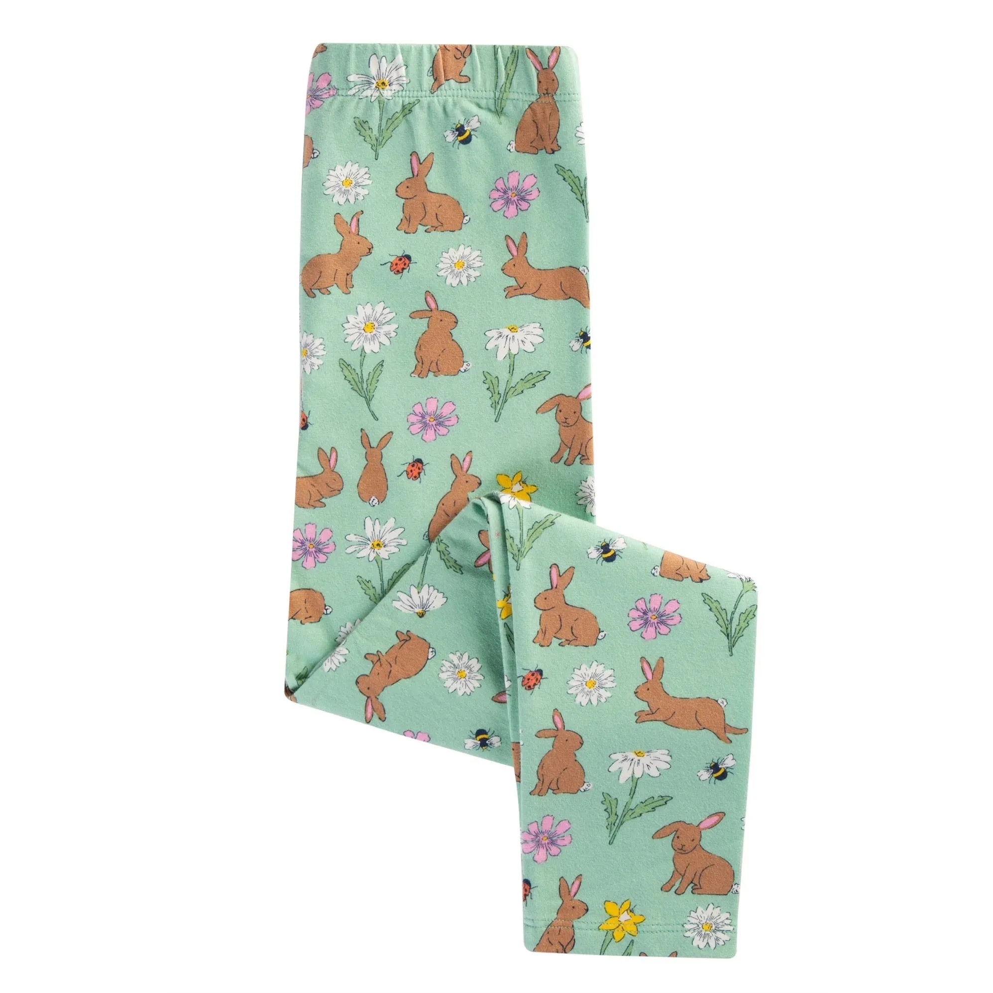 Frugi Little Libby Leggings Pn1ge Rabbits