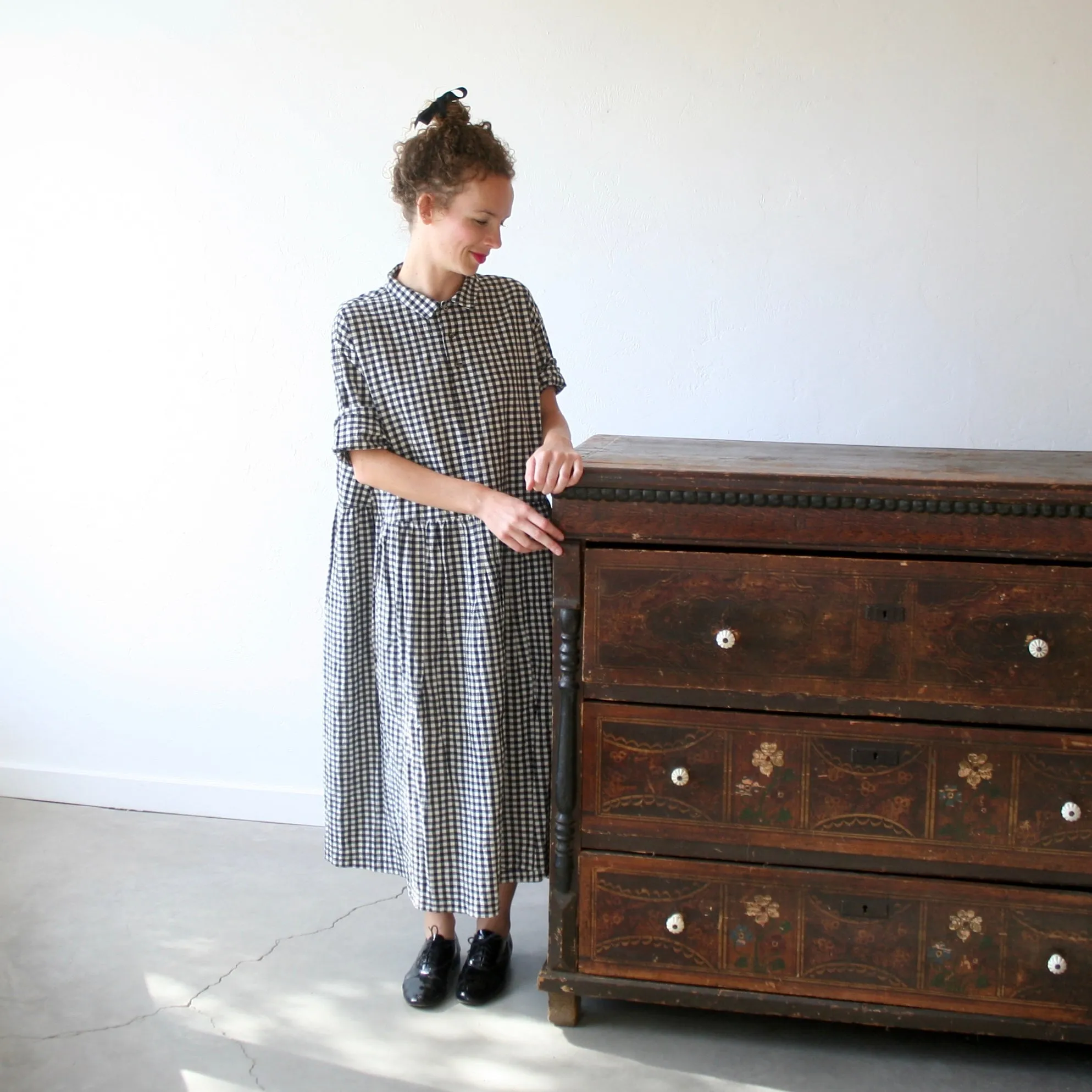 Gingham Dress - Two Colors