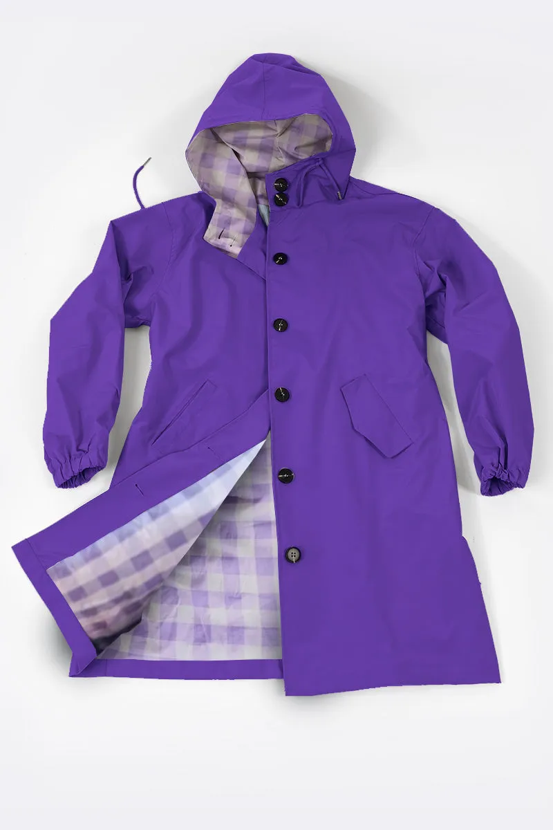 GINGHAM ULTRAVIOLET WINDBREAKER