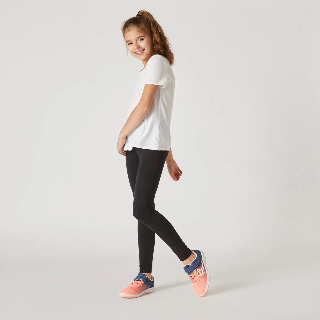Girls' Basic Cotton Leggings