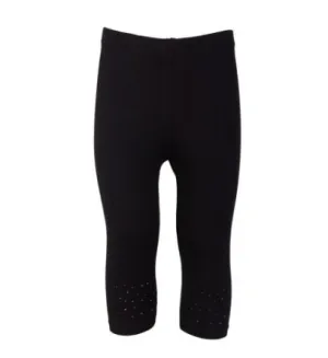 Girls' Black Leggings