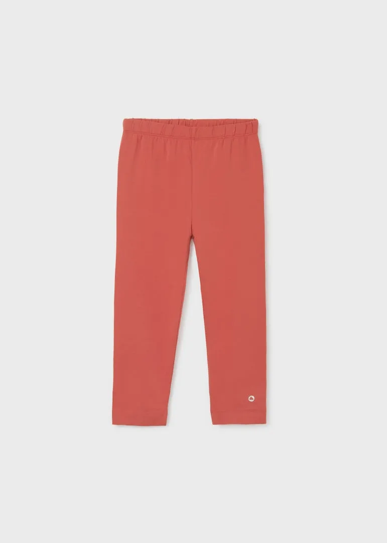 Girls Cotton Legging in Pink 724