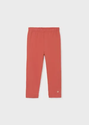 Girls Cotton Legging in Pink 724