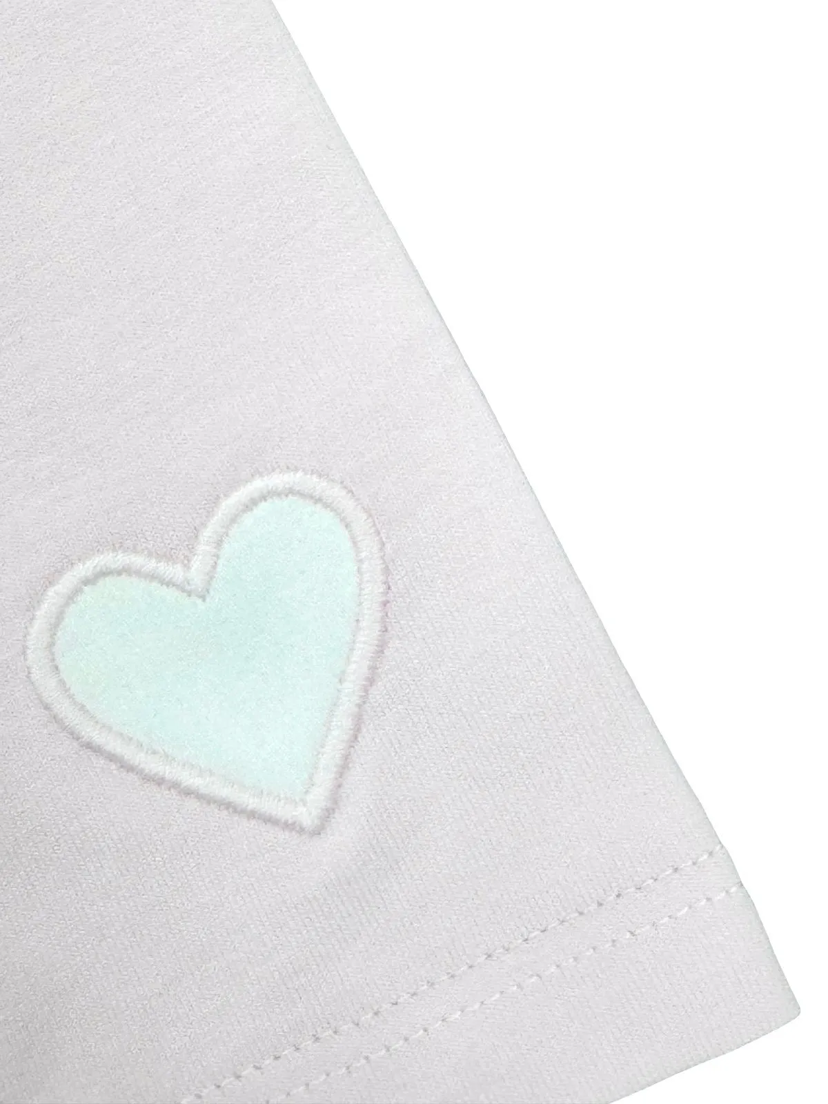 Girls Pink Heart Legging Set