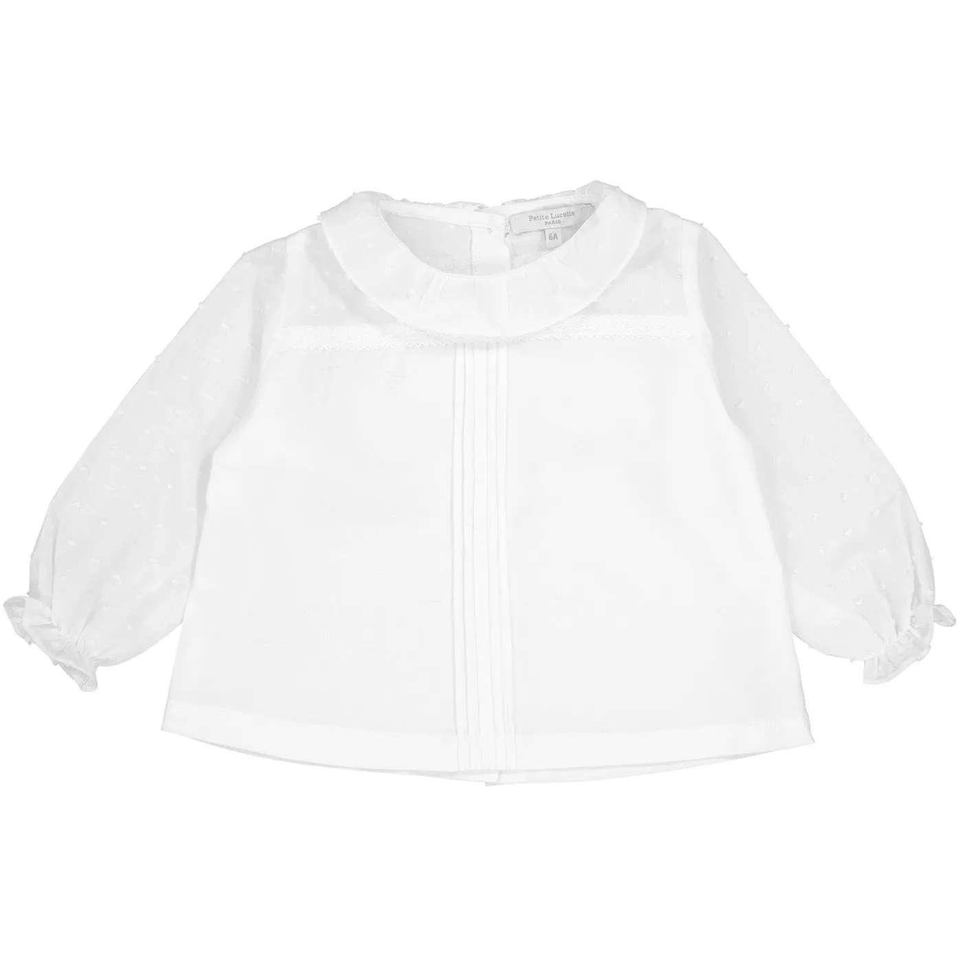 Girls Suzon Blouse - Chalk