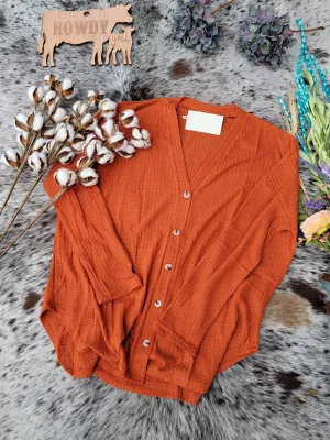 Greta Cardigan (Ginger)