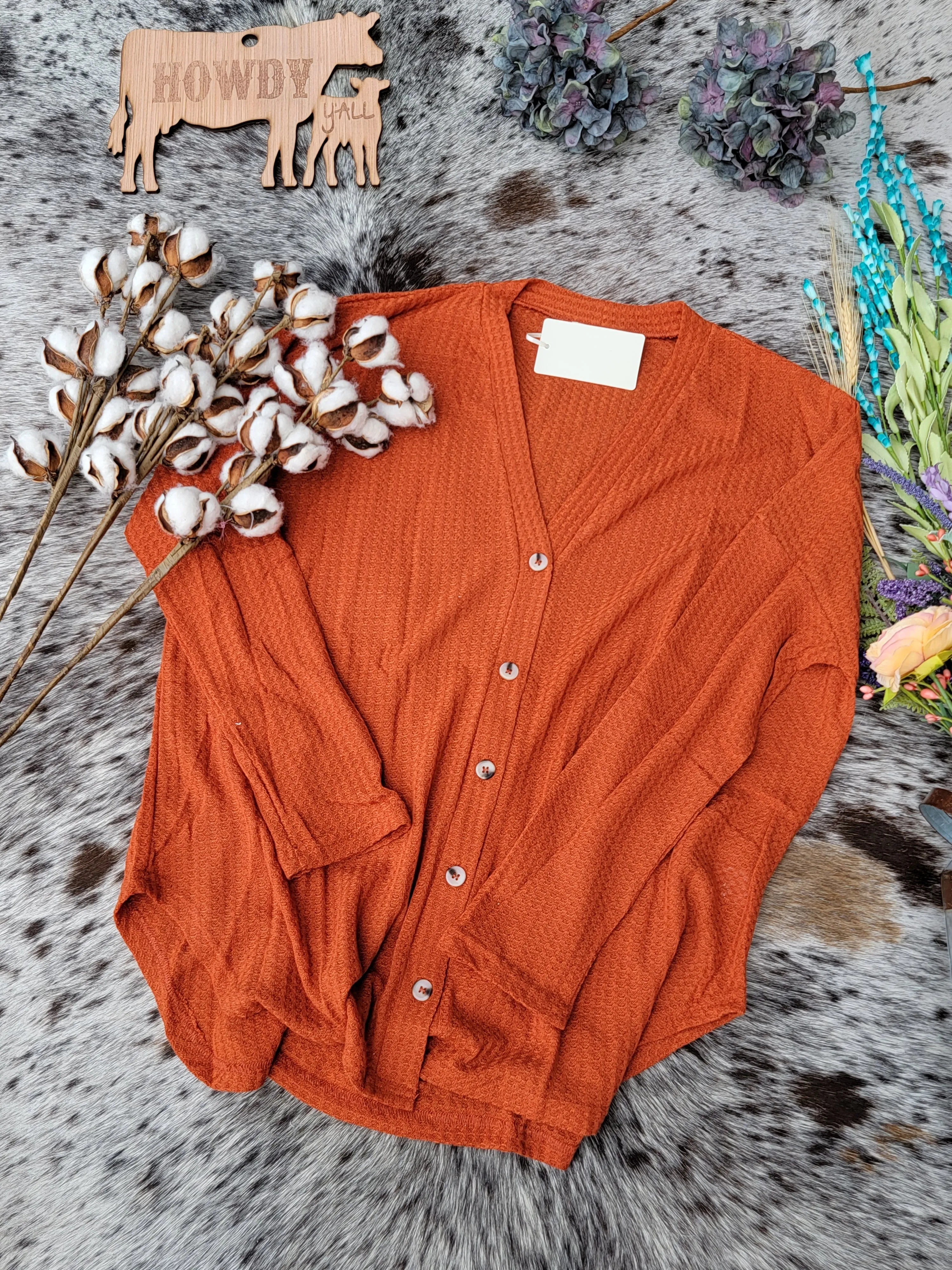 Greta Cardigan (Ginger)
