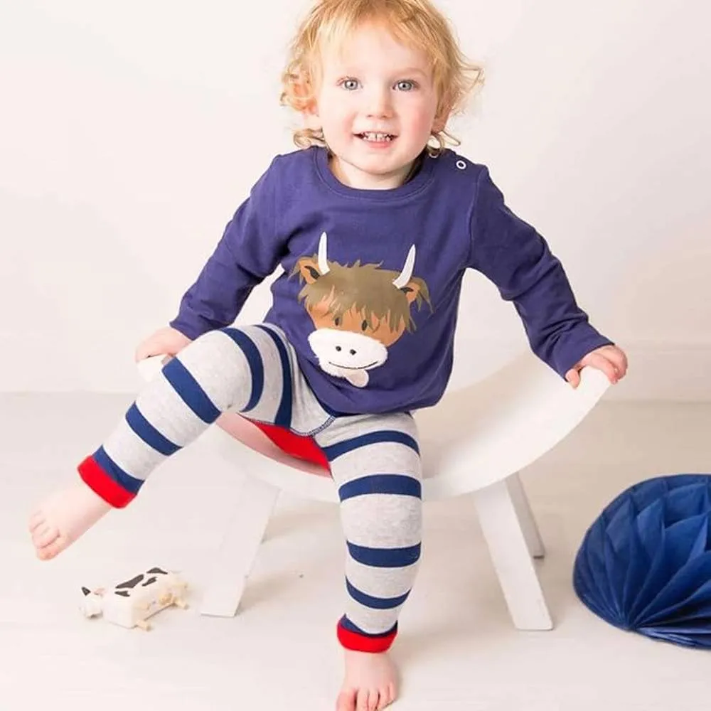 Hamish Highland Cow Leggings