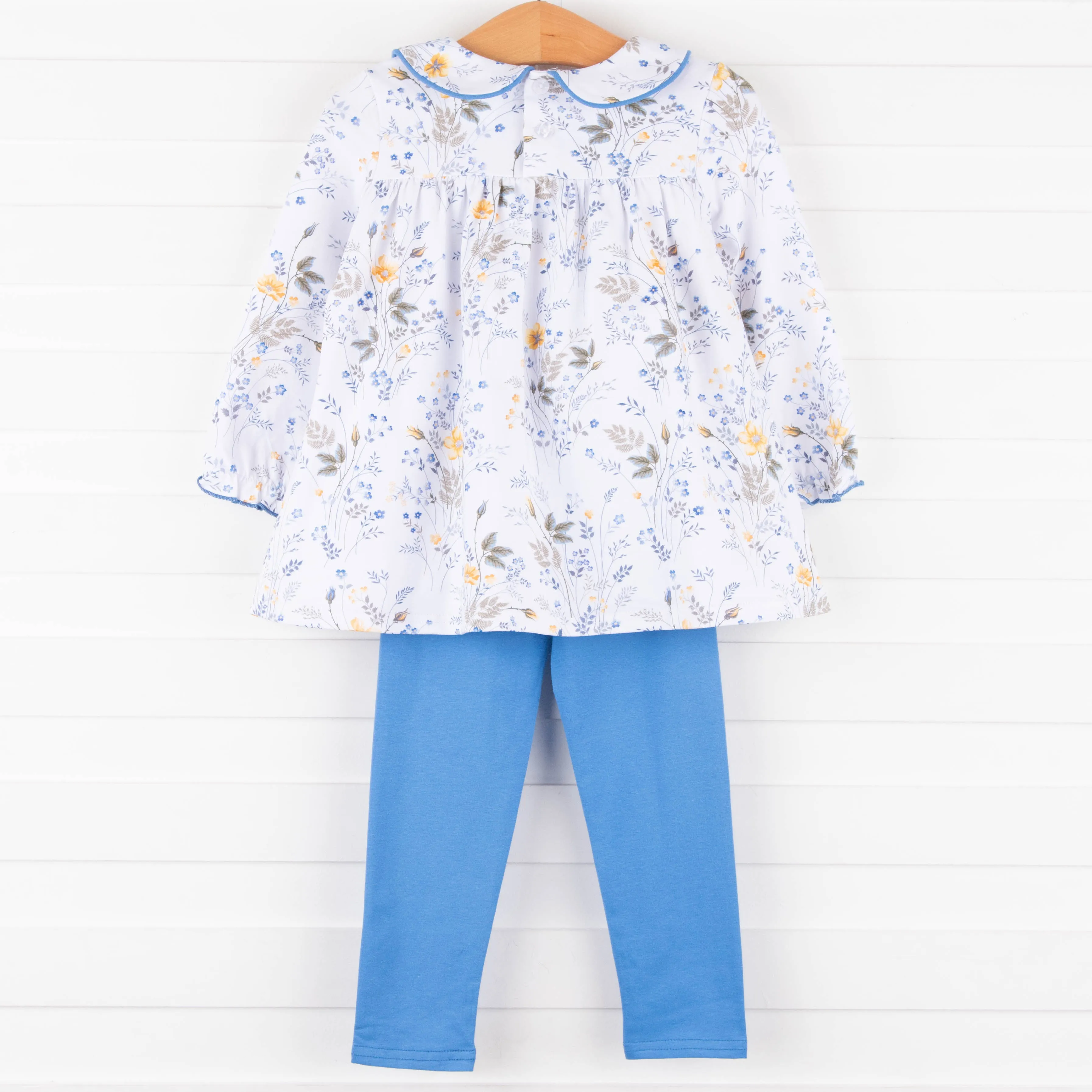 Hand Picked Legging Set, Blue