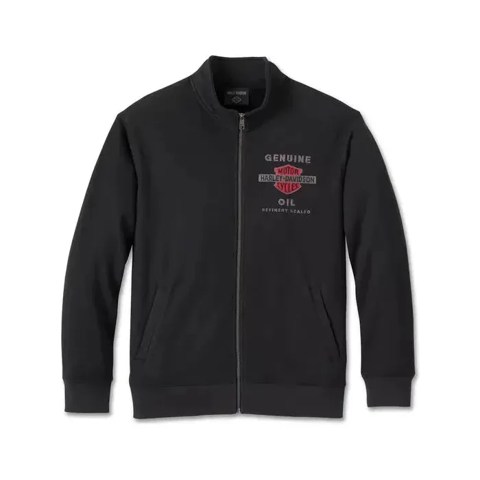 Harley-Davidson® Men's Genuine Bar & Shield Track Jacket - Harley Black