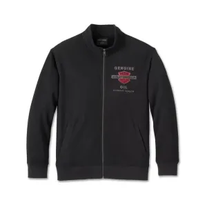 Harley-Davidson® Men's Genuine Bar & Shield Track Jacket - Harley Black