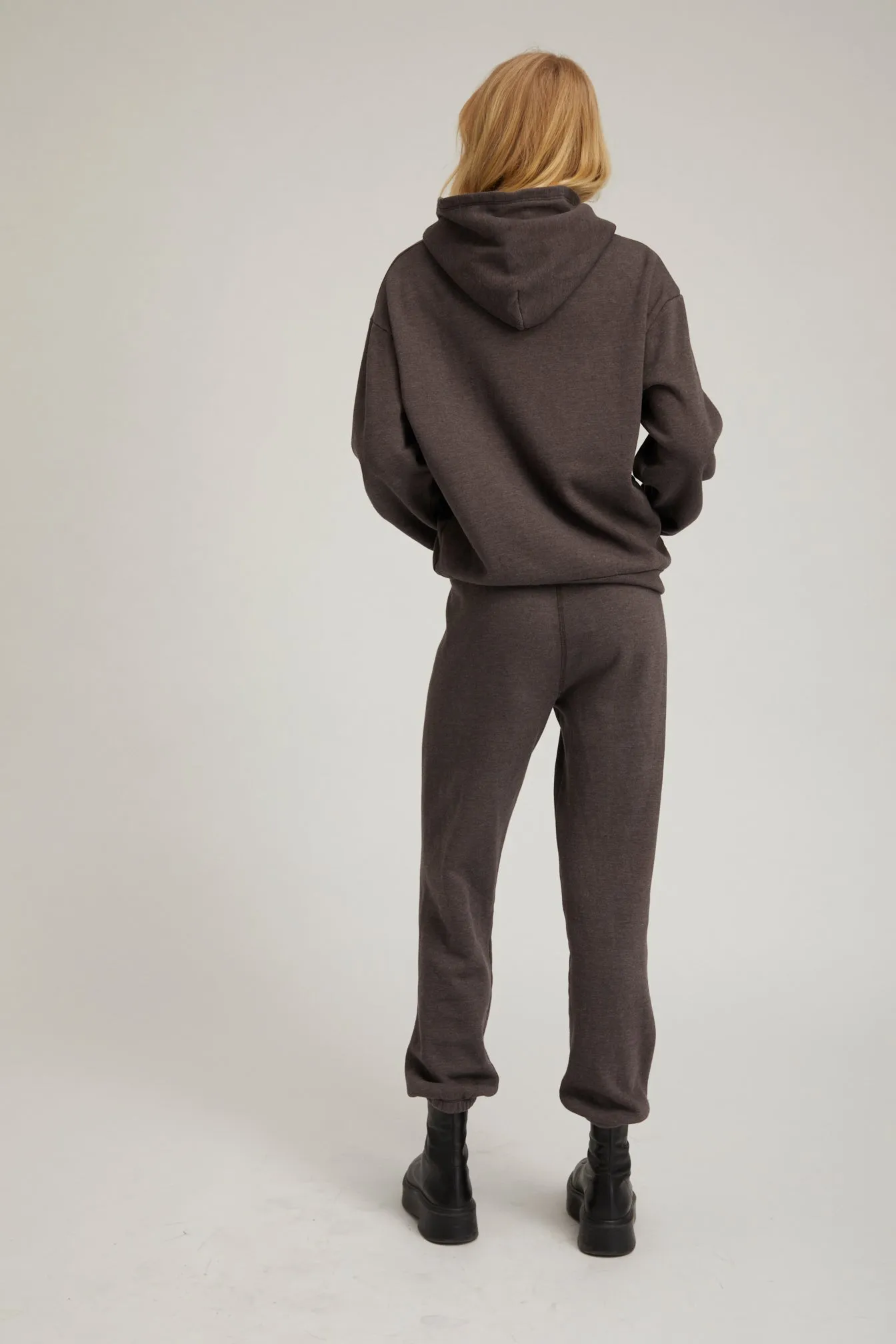 Heart Sweatpant in Charcoal
