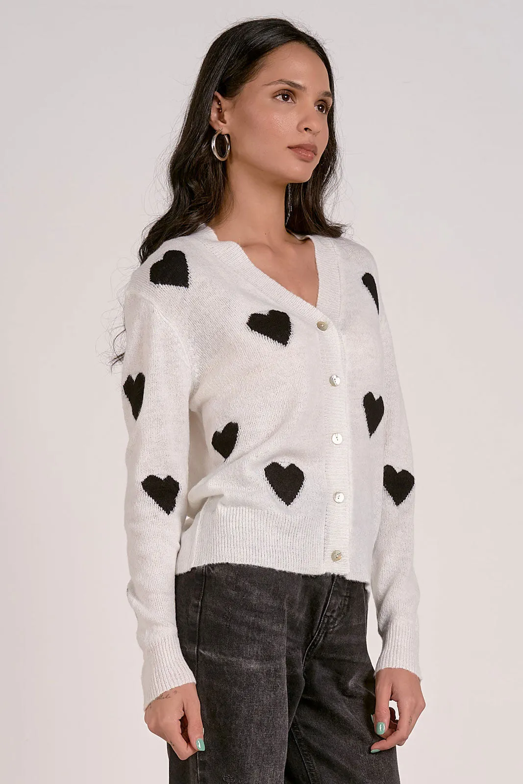 Hearts Cardigan