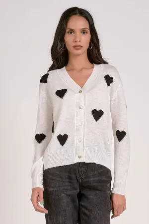 Hearts Cardigan