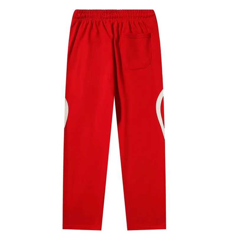 Hellstar Sports Jet Black / Red Sweatpants