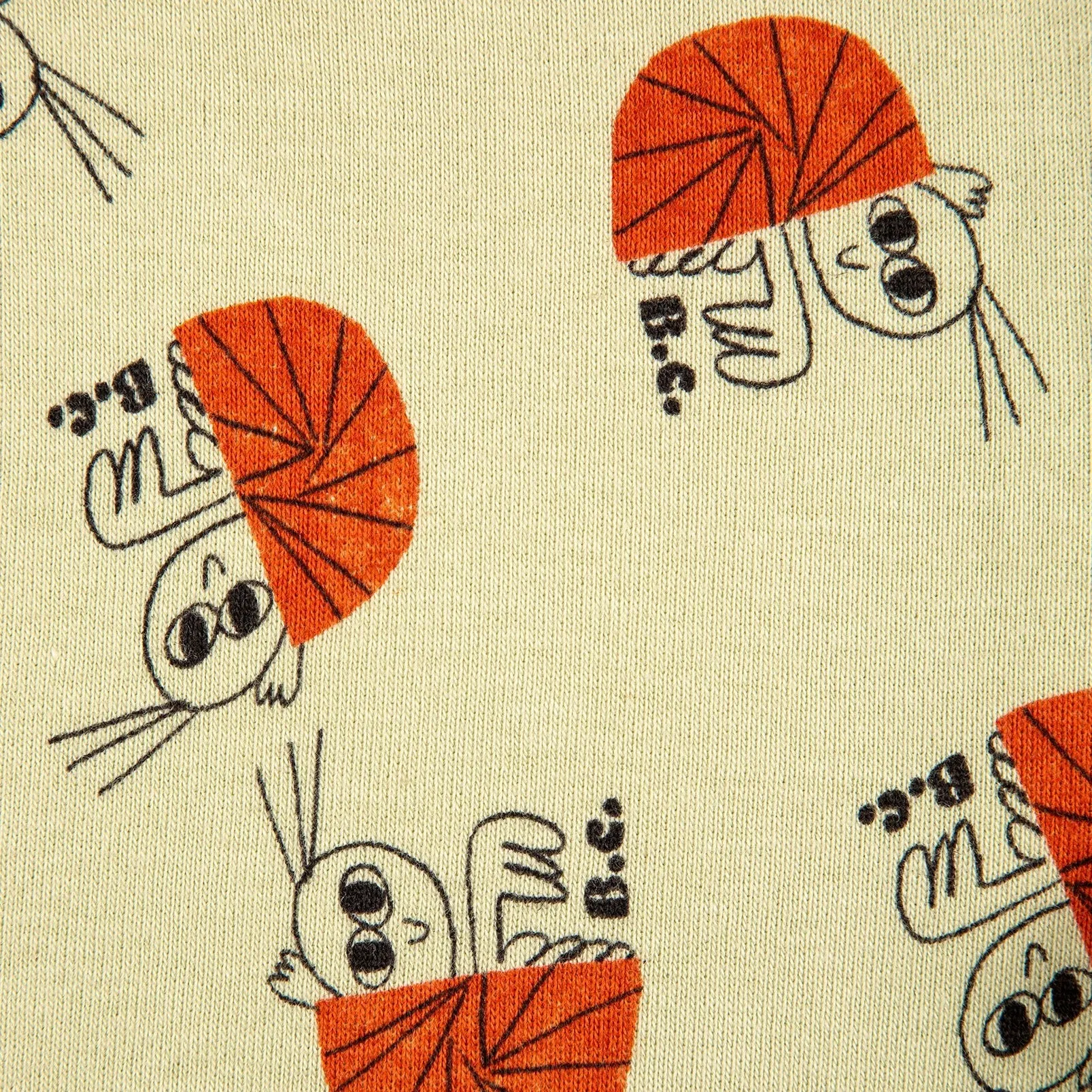 HERMIT CRAB ALL OVER BABY LEGGINGS