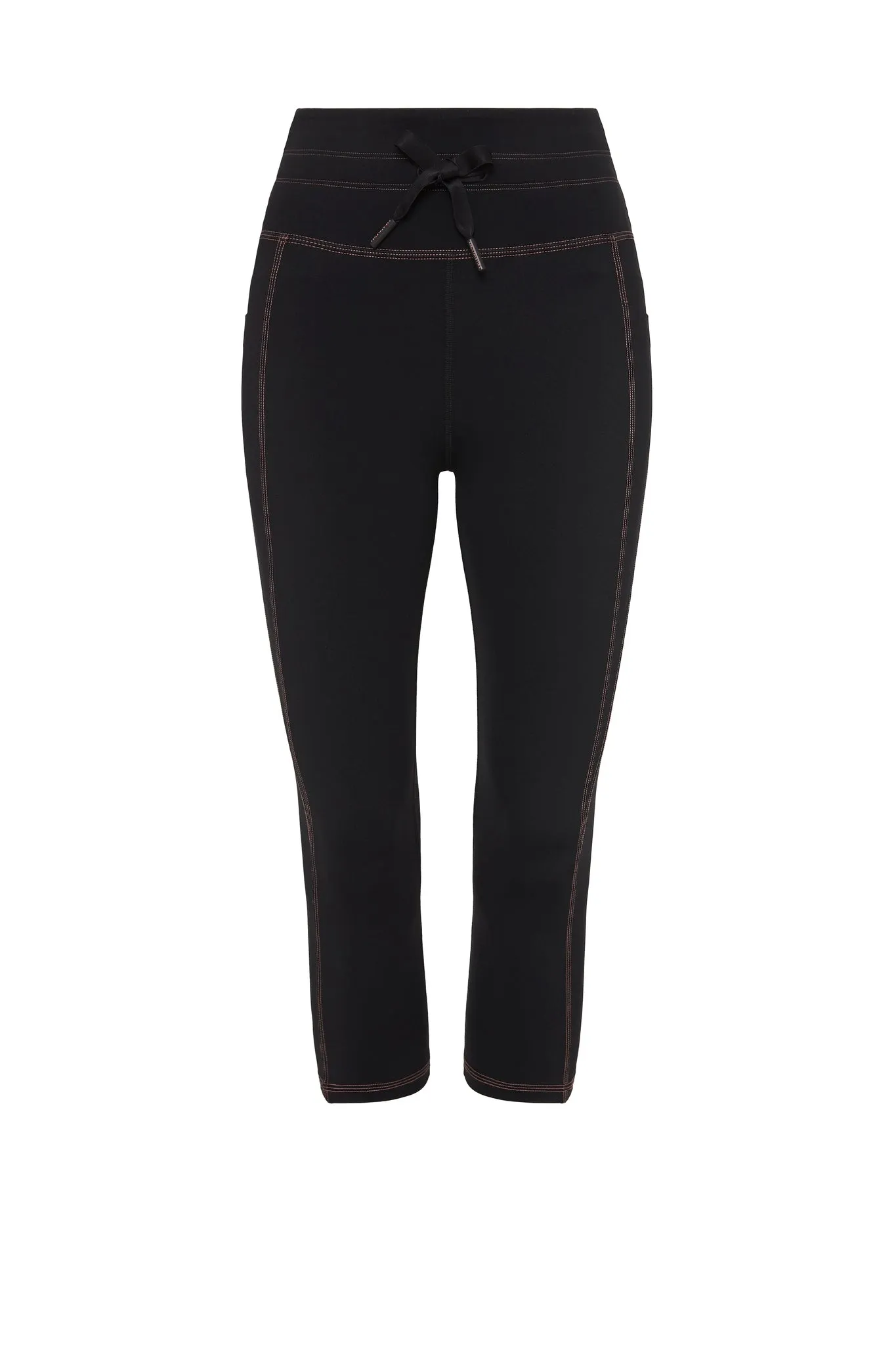 High Rise Contrast 3/4 Leggings 207