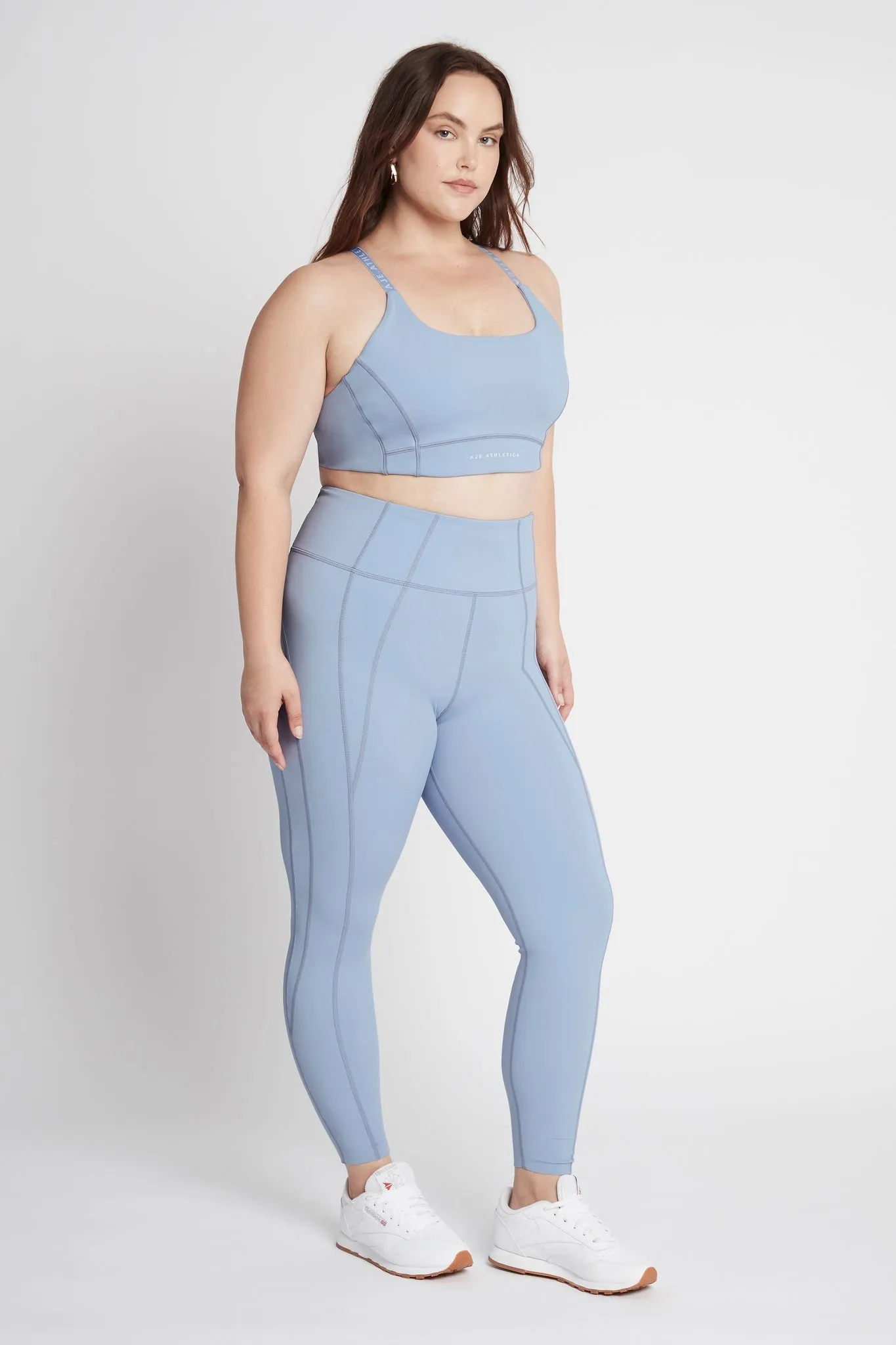 High Rise Triple Stitch 7/8 Legging 210