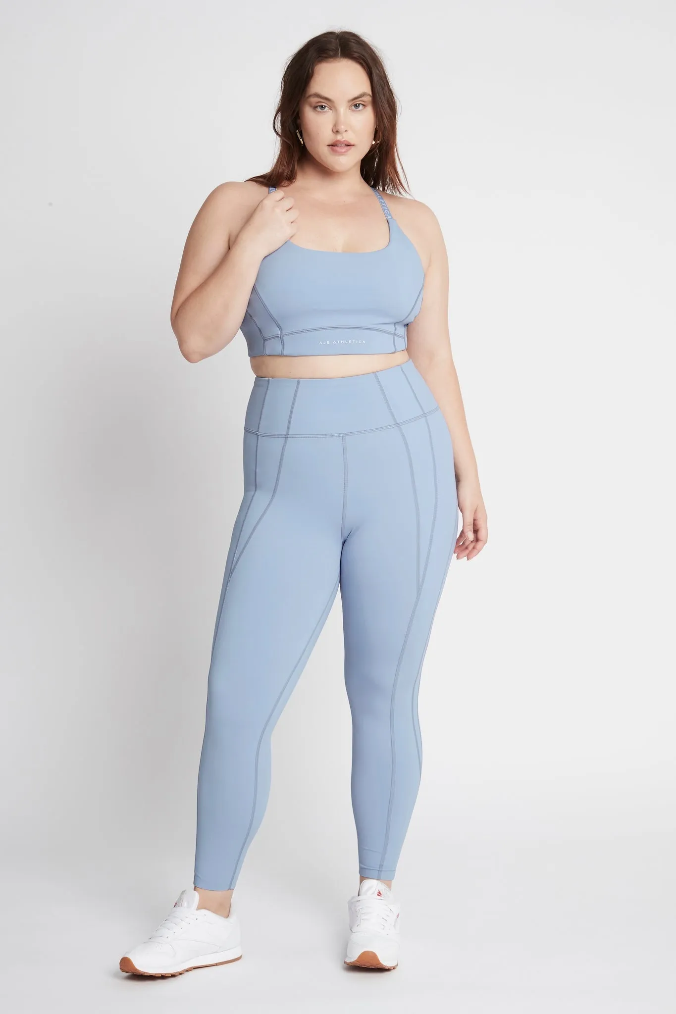 High Rise Triple Stitch 7/8 Legging 210