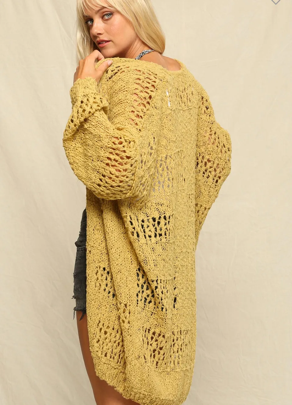 Honey Knit Lightweight Cardigan