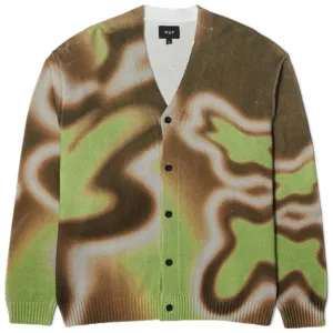 HUF Space Dust Cardigan Mud