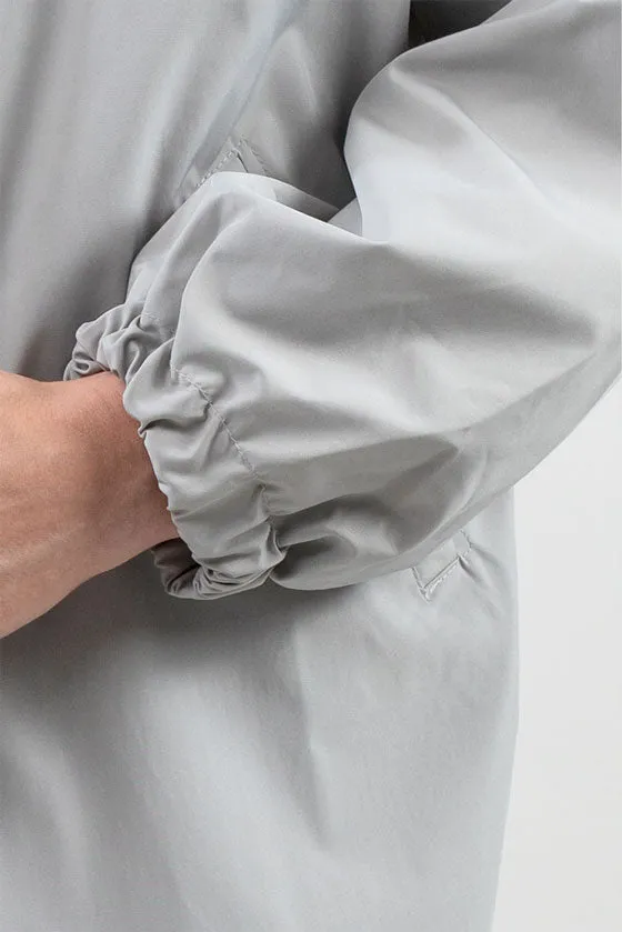 ICE GRAY WINDBREAKER