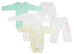 Infant Girls Long Sleeve Onezies and Track Sweatpants CS_0450