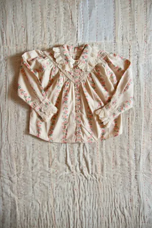 Iris Blouse in Farandole Flowers by Bonjour