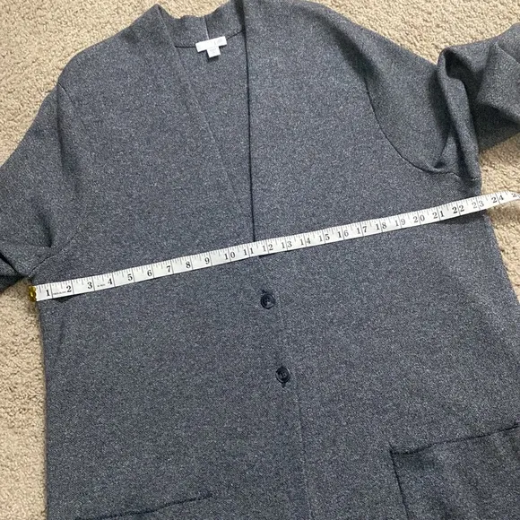 J. Jill long tunic, cardigan, duster, long sleeve size extra large gray