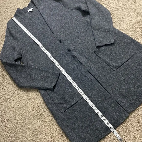 J. Jill long tunic, cardigan, duster, long sleeve size extra large gray