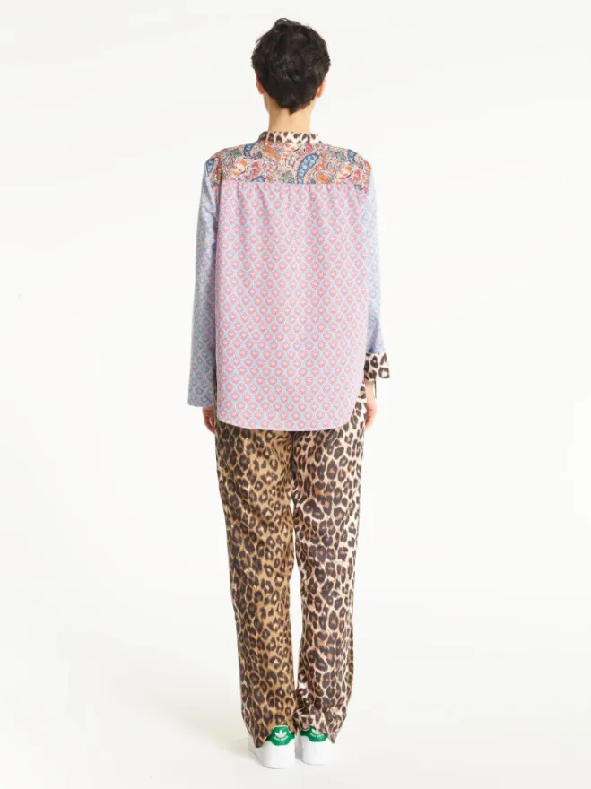 Jeanne Poplin Top