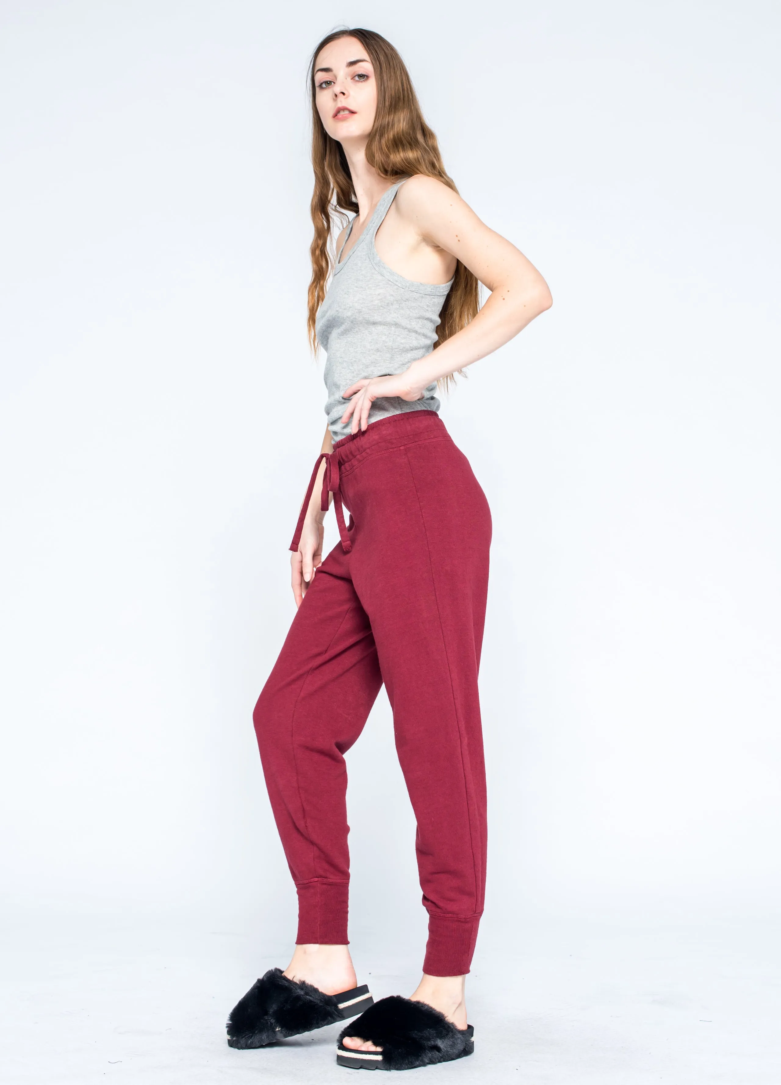Jogger With Drawstring Cord Pant