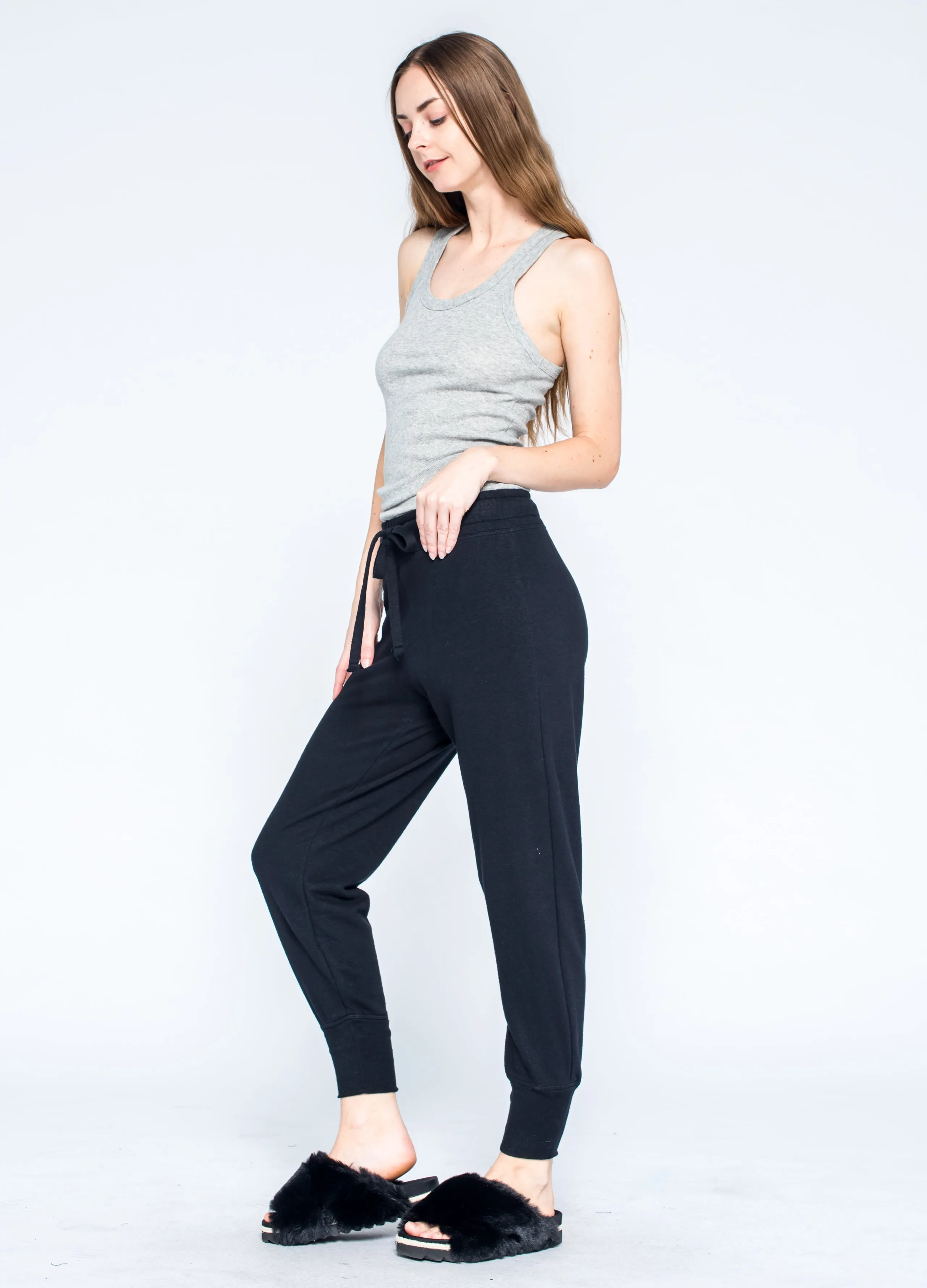 Jogger With Drawstring Cord Pant