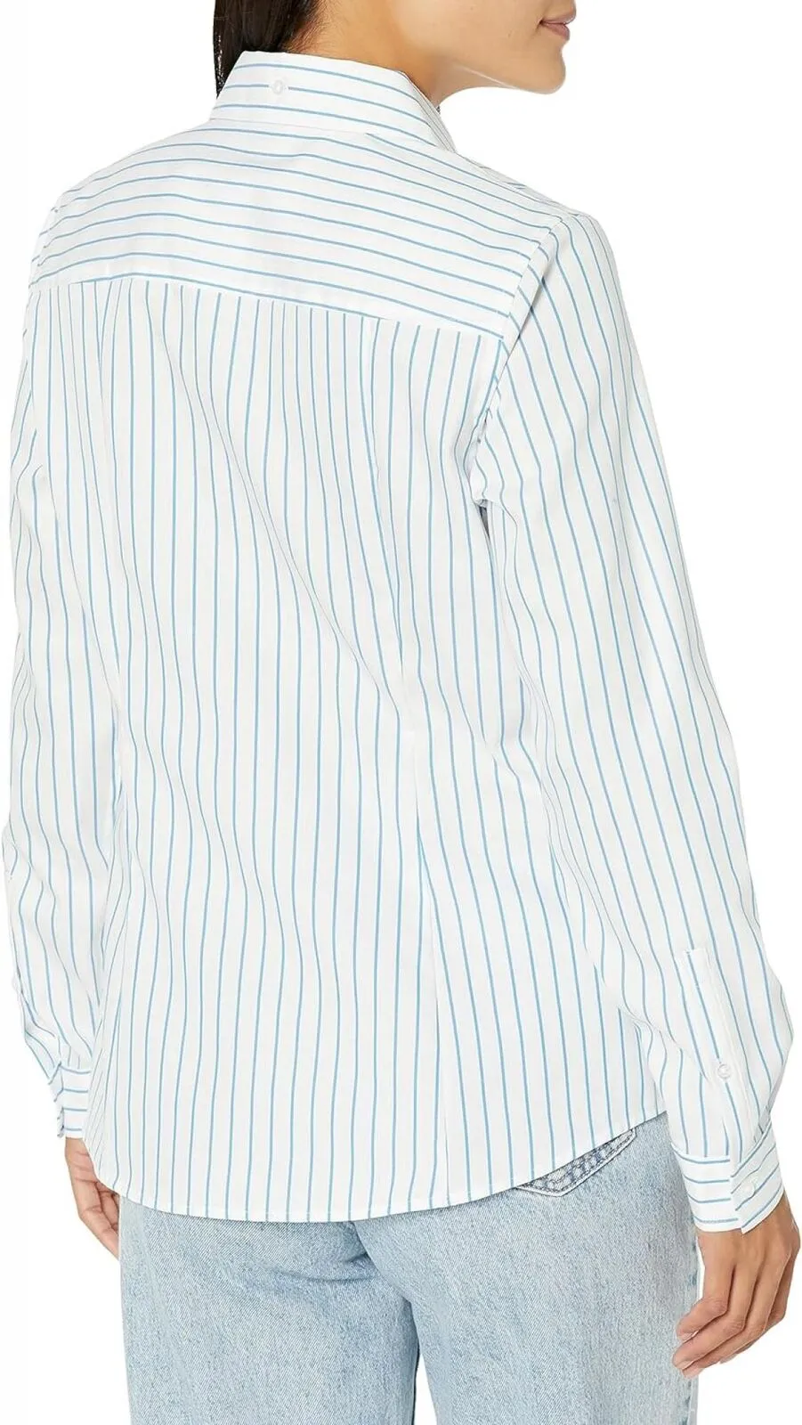 Jones New York Women's Long Sleeve Easy Care Button Down Blouse 10859553