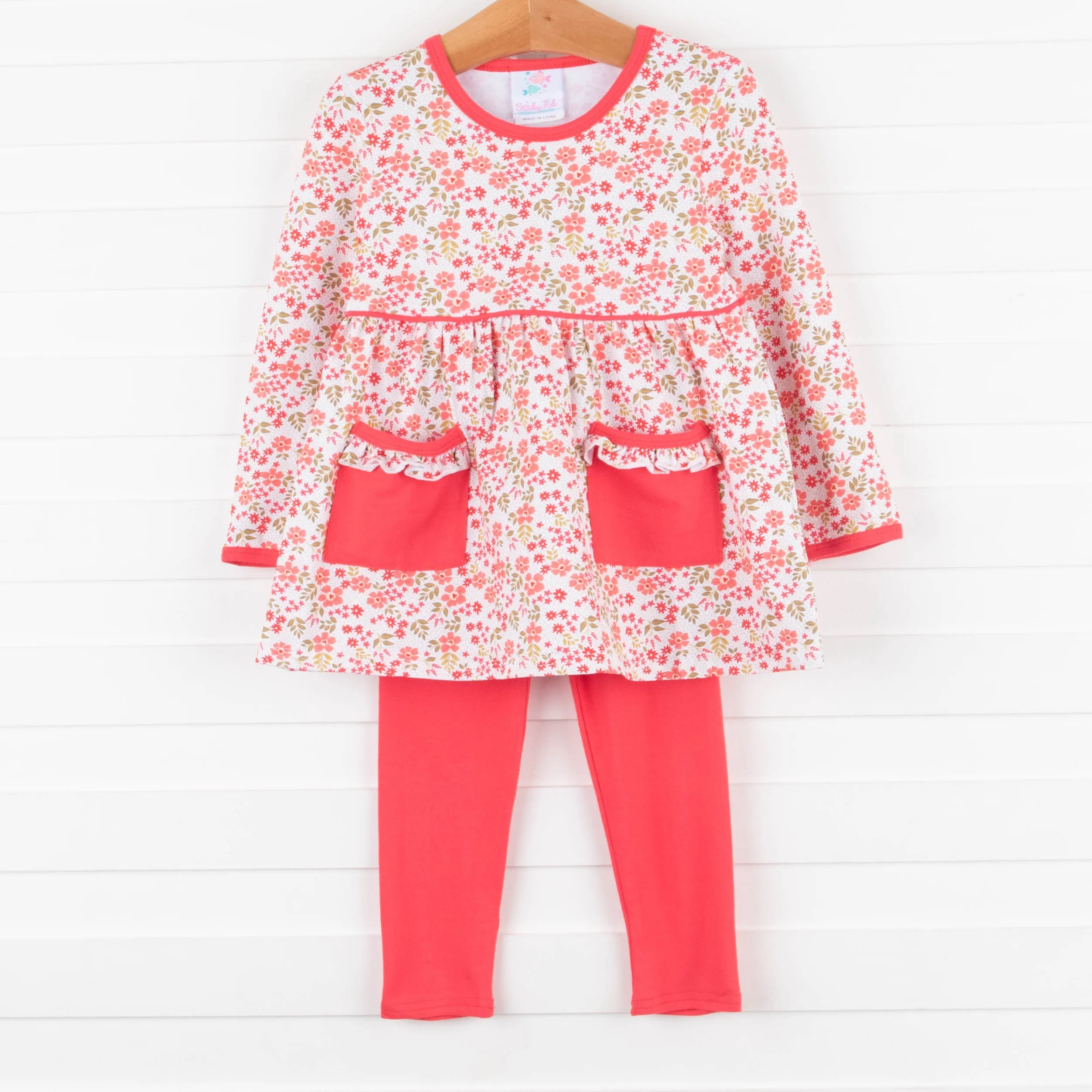 Josie Legging Set, Pink Floral