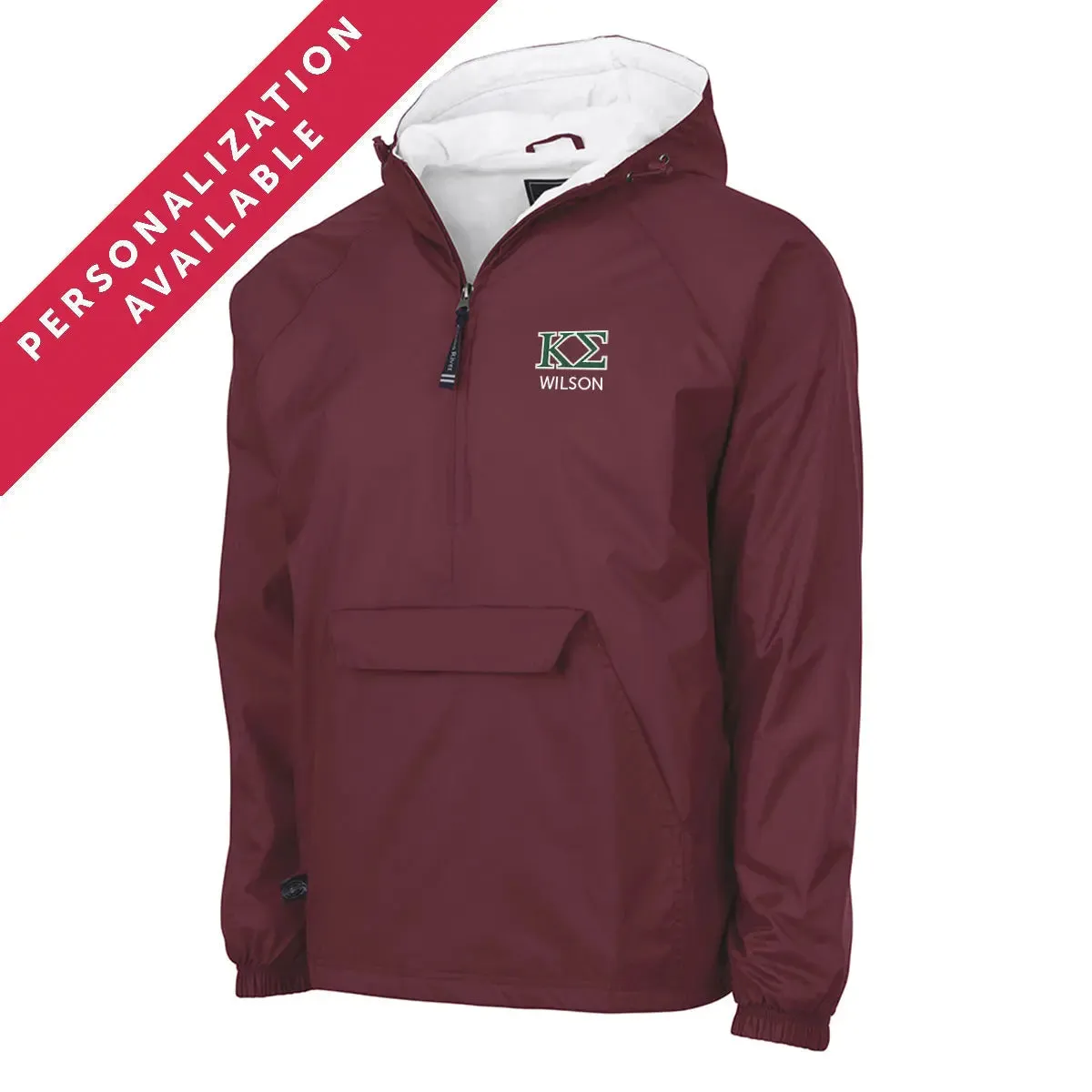 Kappa Sig Classic 1/4 Zip Rain Jacket