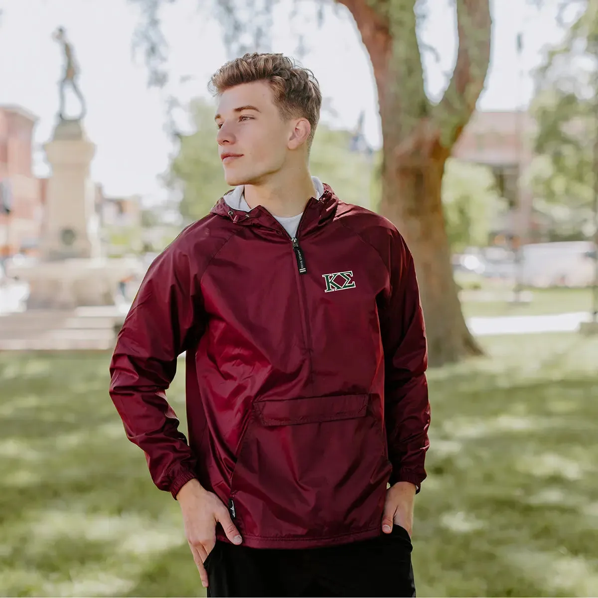 Kappa Sig Classic 1/4 Zip Rain Jacket